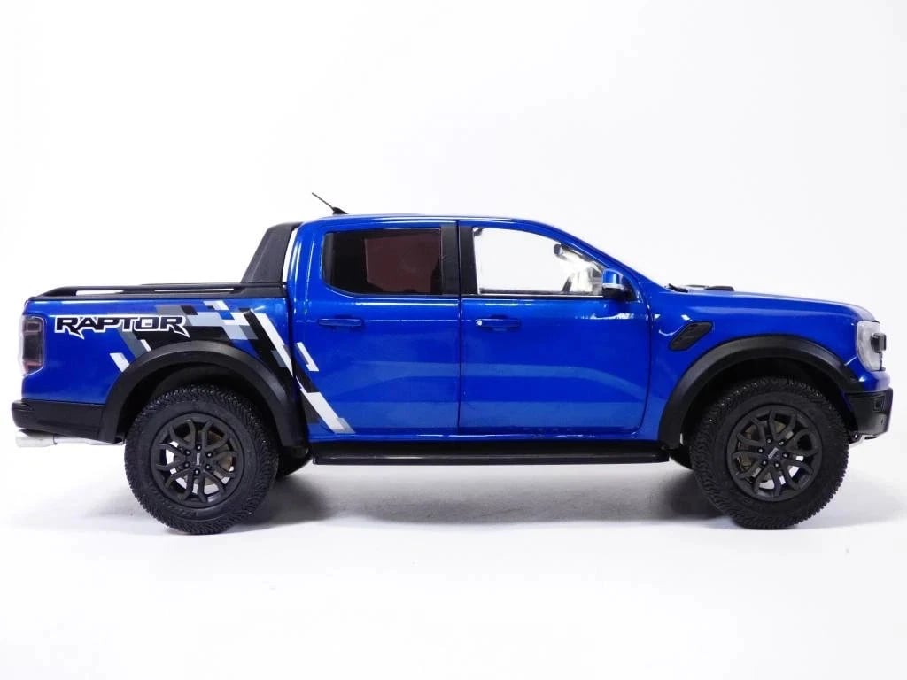 Solido 1/18 2024 Ford Ranger Raptor Blue Lightning BNY11805042601 Diecast Scale Model