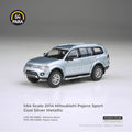 [PRE ORDER] Para64 1/64 2014 Mitsubishi Montero Sport Cool Silver (LHD - PH Version) PB55882 Diecast Scale Model Car