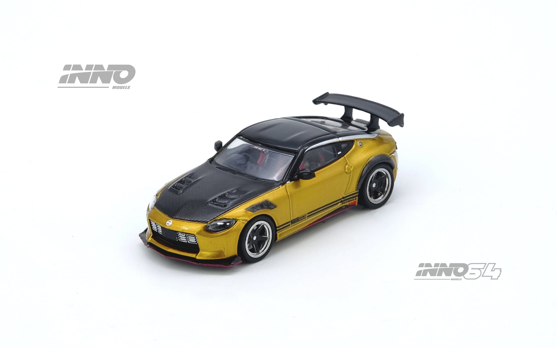 Inno64 1/64 TOP SECRET FAIRLADY Z (RZ34) Gold IN64-400ZTS-GOLD Diecast Scale Model
