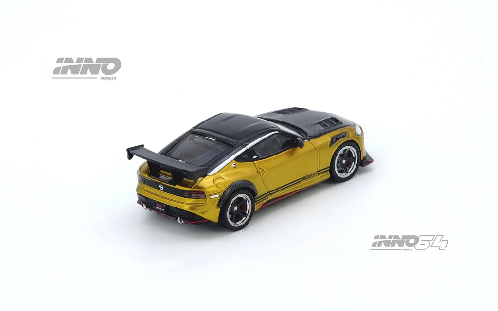 Inno64 1/64 TOP SECRET FAIRLADY Z (RZ34) Gold IN64-400ZTS-GOLD Diecast Scale Model