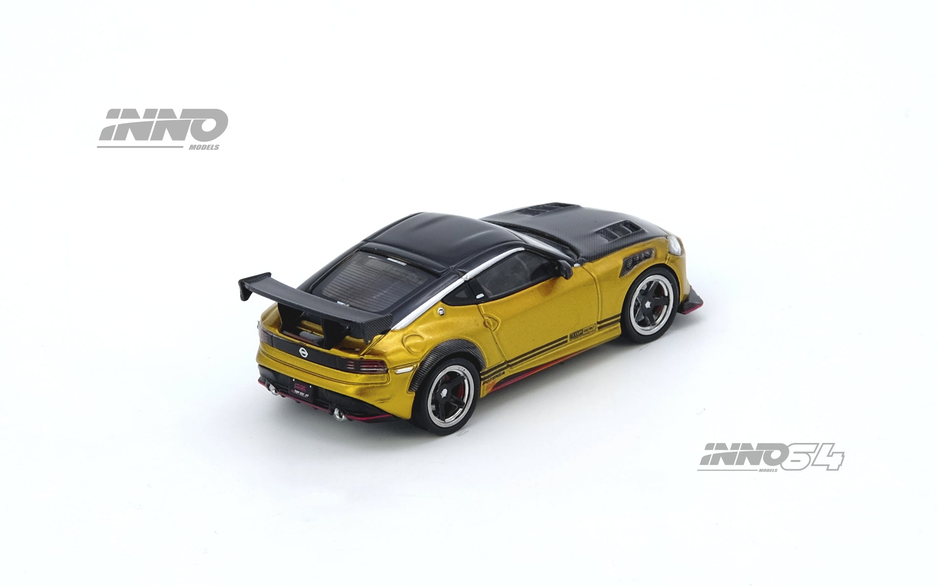 Inno64 1/64 TOP SECRET FAIRLADY Z (RZ34) Gold IN64-400ZTS-GOLD Diecast Scale Model