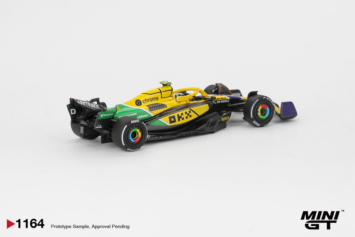 Mini GT 1/64 McLaren MCL38 #4 Lando Norris 2024 F1 Monaco GP MGT01164-L Diecast Scale Model