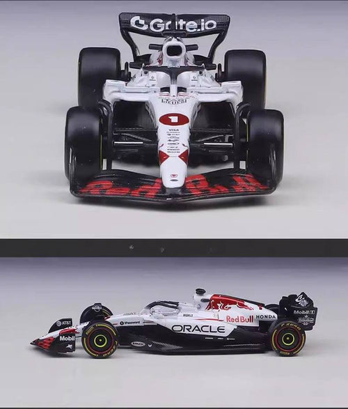 Bburago 1:43 RB21 Team Oracle Red Bull Racing White F1 #1 Max Verstappen #18-38233W-MV1 Diecast Scale Model