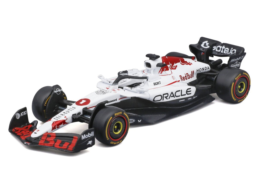 Bburago 1:43 RB21 Team Oracle Red Bull Racing White F1 #1 Max Verstappen #18-38233W-MV1 Diecast Scale Model