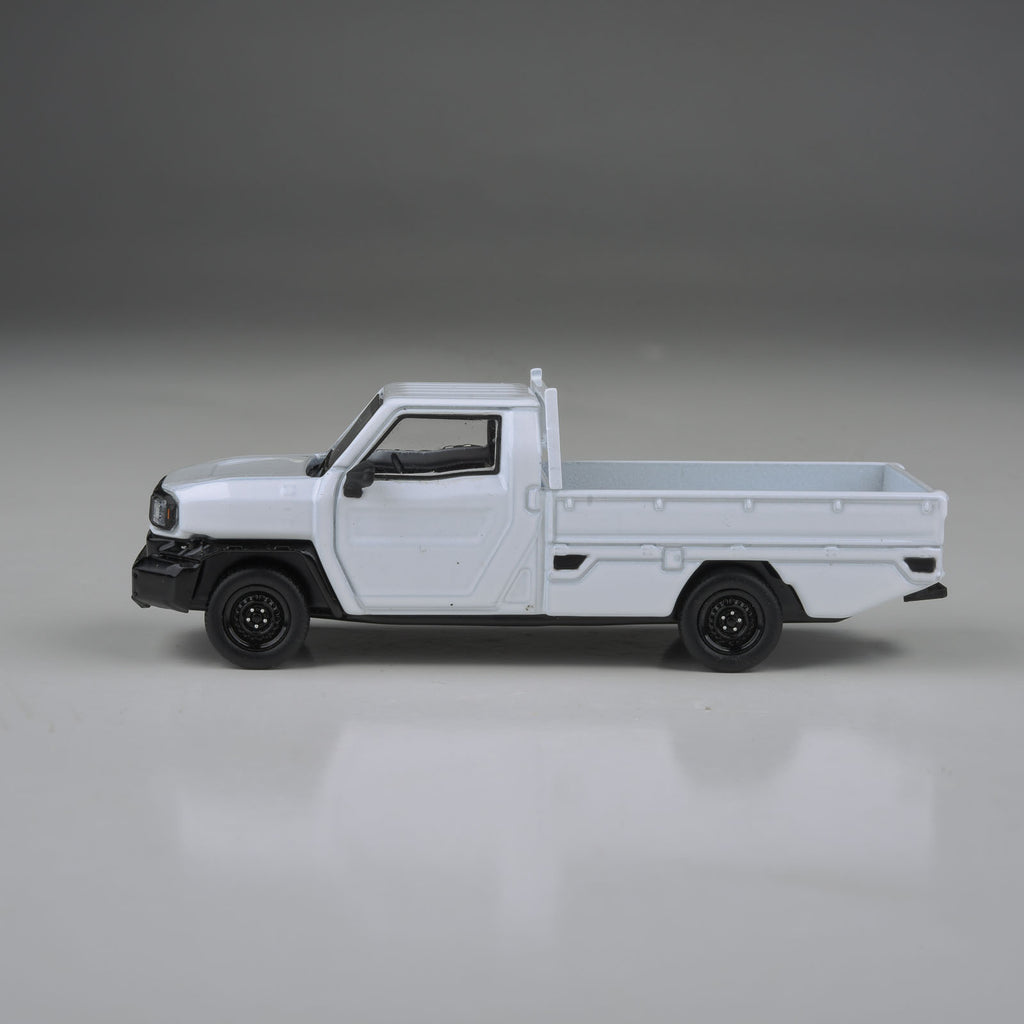 Para64 1/64 2025 Toyota Hilux Champ Tamaraw Super White Pearl LHD PB55703 Diecast Scale Model Car