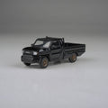 Para64 1/64 2025 Toyota Hilux Champ Tamaraw Black LHD PB55702 Diecast Scale Model Car