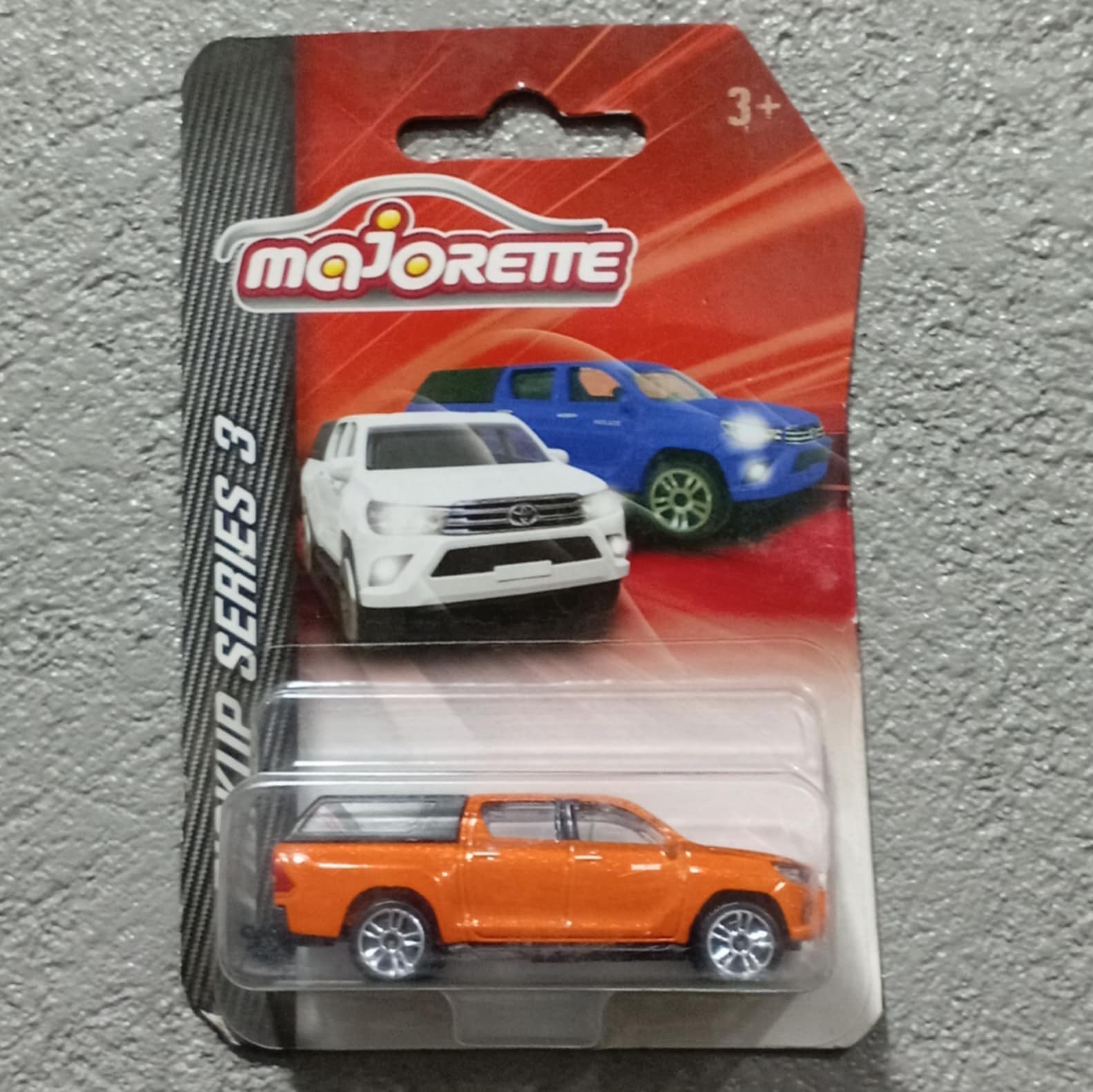 Majorette Pickup Series 3 Hilux Orange 21 205 3056 ST2