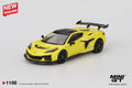 Mini GT 1/64 Chevrolet Corvette ZR1 Accelerate Yellow MGT01158-L Diecast Scale Model