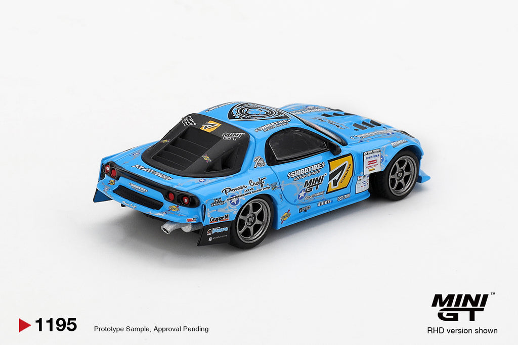 Mini GT 1/64 Mazda RX-7 RE-Amemiya 2025 D1GP MGT01195-R Diecast Scale Model