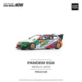 Pop Race 1/64 PANDEM CIVIC EG6 v1.5 JACCS PR640128 Diecast Scale Model