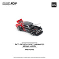 Pop Race 1/64 Skyline GT-R Drift (KENMERI) Advan Live PR640199 Diecast Scale Model