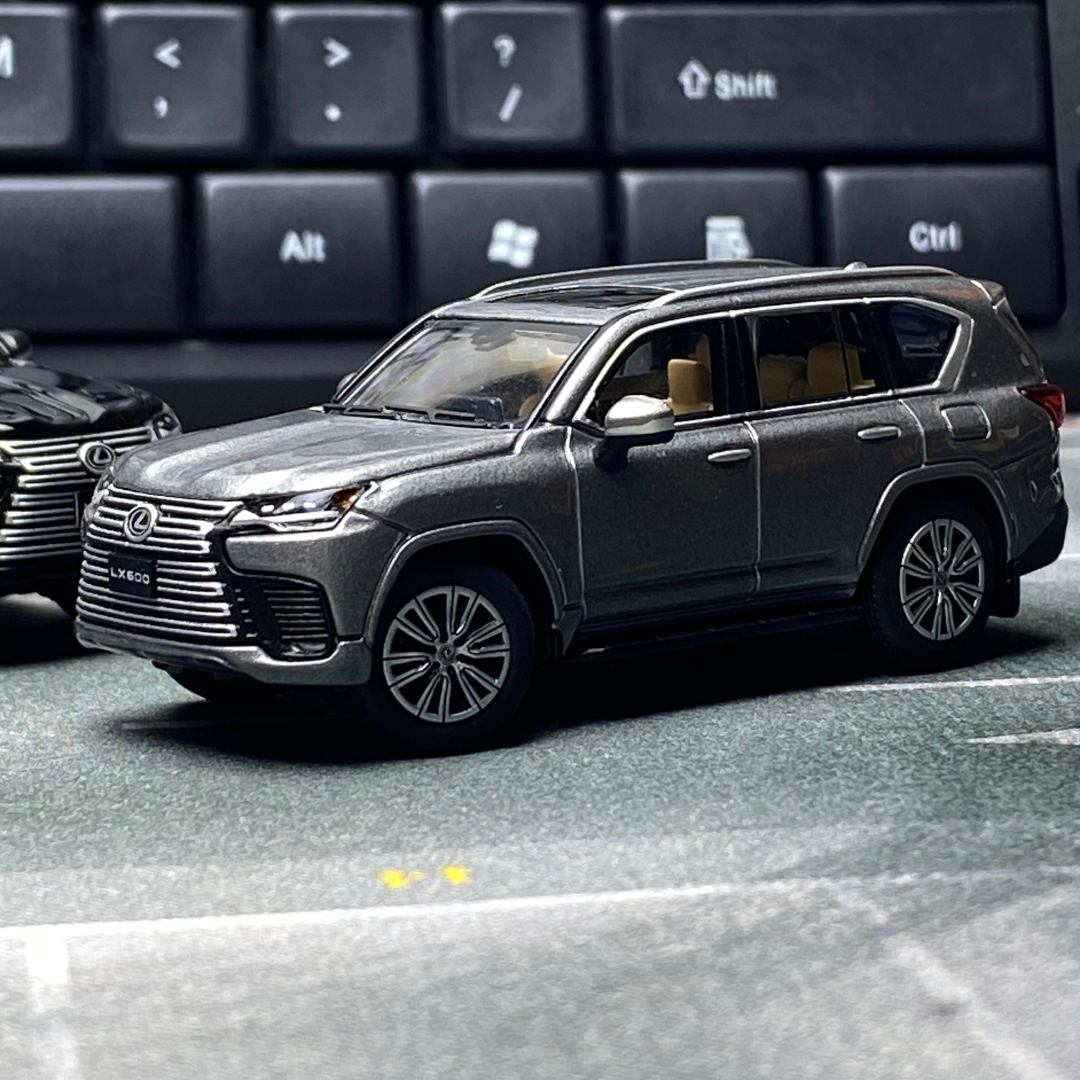 GCD 1:64 2021 Lexus LX 600 Gray GCD-LEX-244