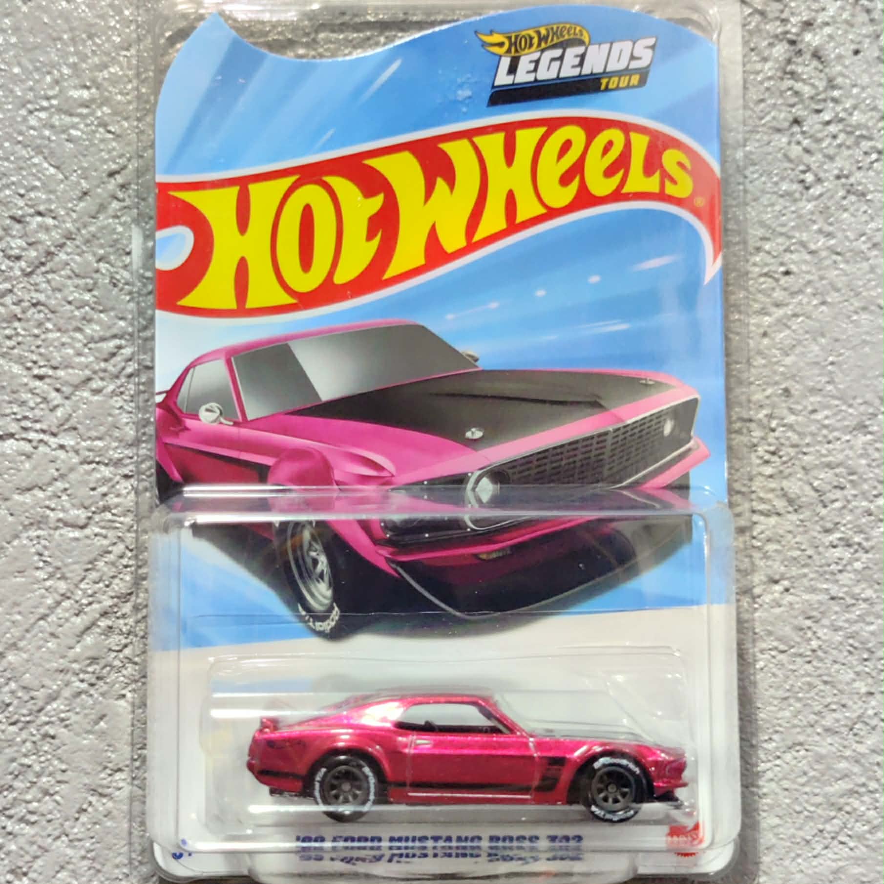 Hot Wheels 1/64 LEGEND TOUR '69 Ford Mustang Boss 302 BNYHW06242601 Diecast Scale Model