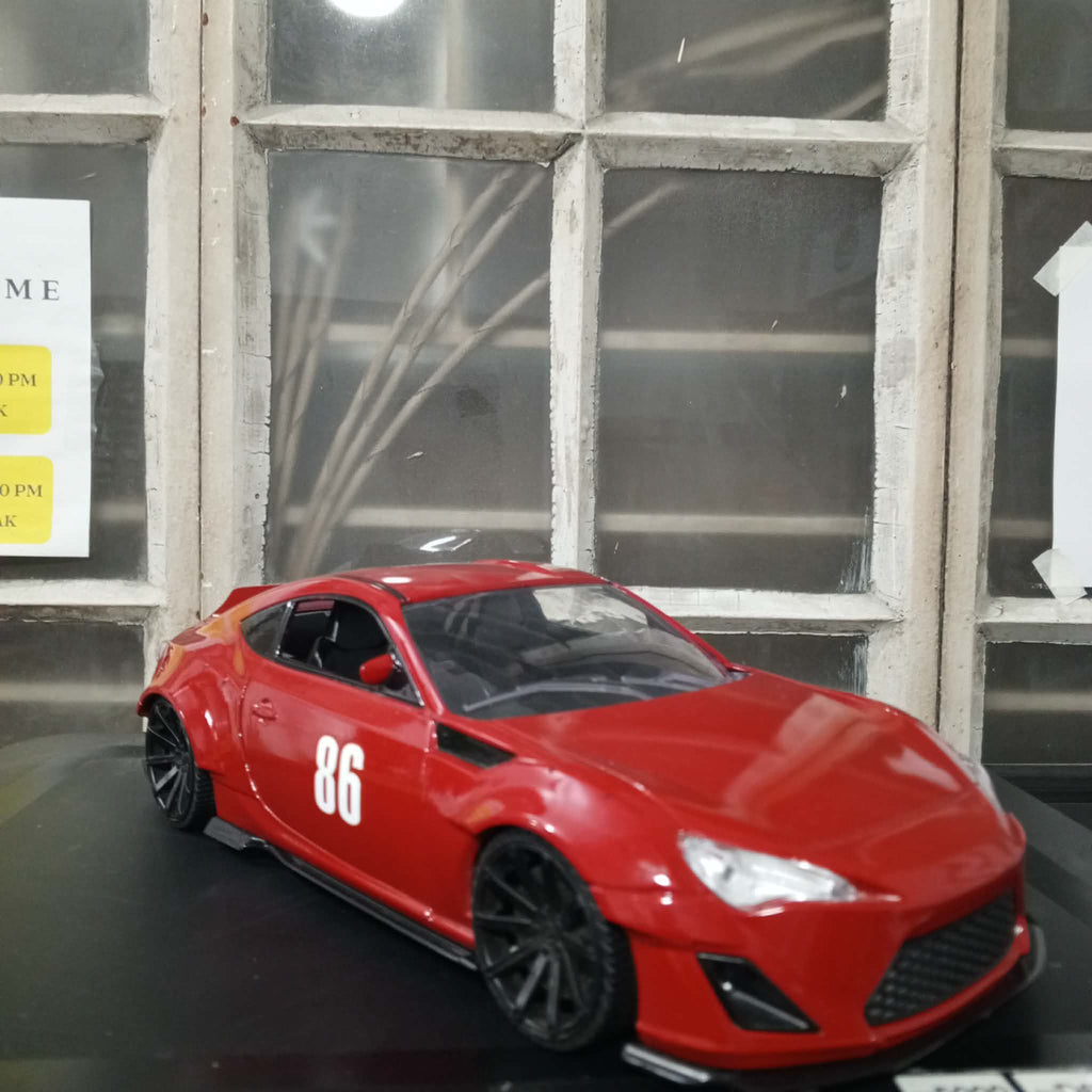 BNY 1/16 Toyota GT 86 Red w/ Ligths BNYLC116GT86 Diecast Scale Model