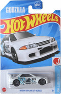 Hot Wheels 1/64 Nissan Skyline GTR R32 Godzilla White BNYHW11122549 Diecast Scale Model