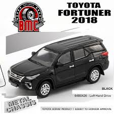 BMC 1/64 1998 Toyota Fortuner Black 64B0426 Diecast Model Car