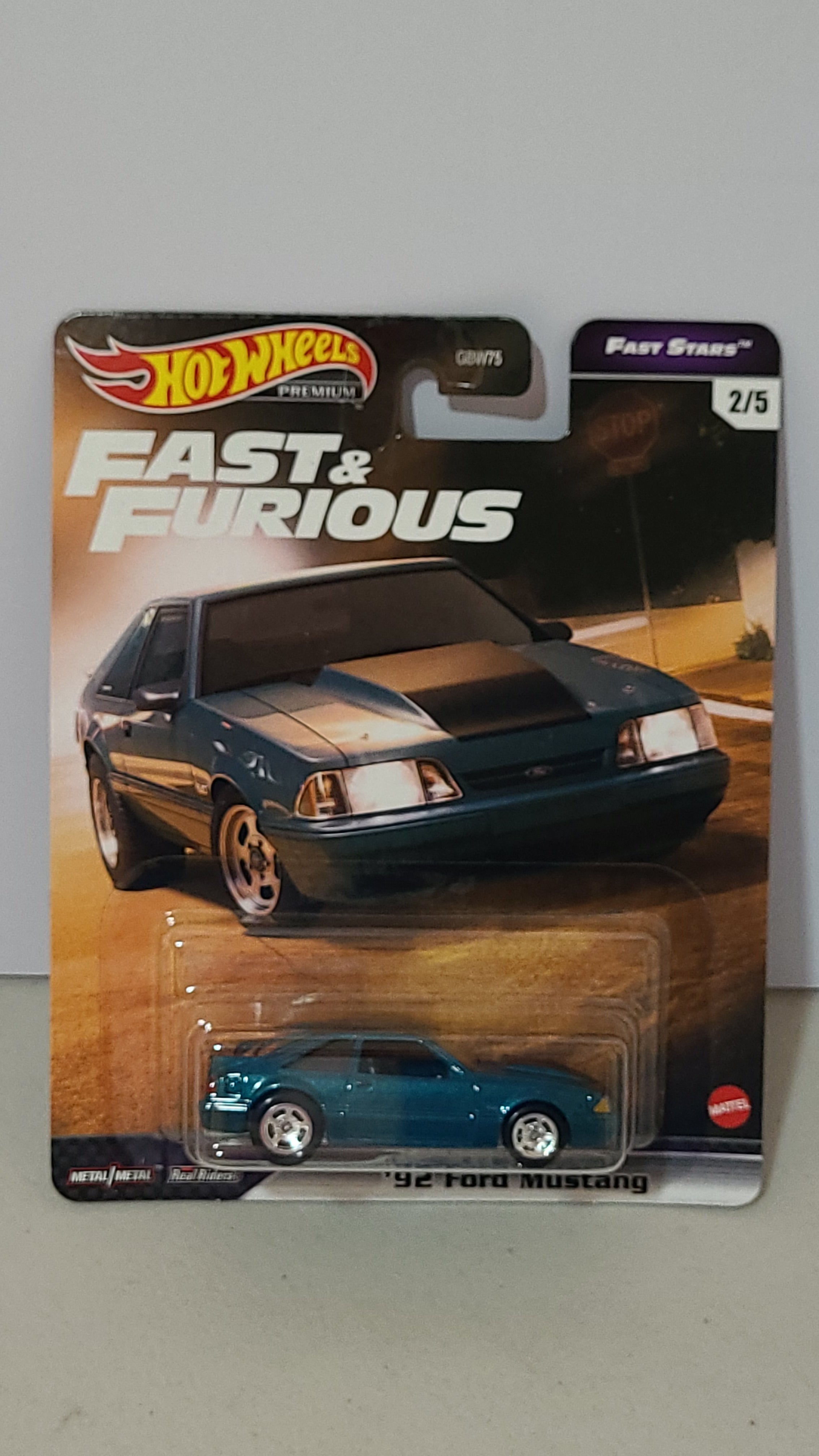 Hot Wheels 1:64 1992 Ford Mustang