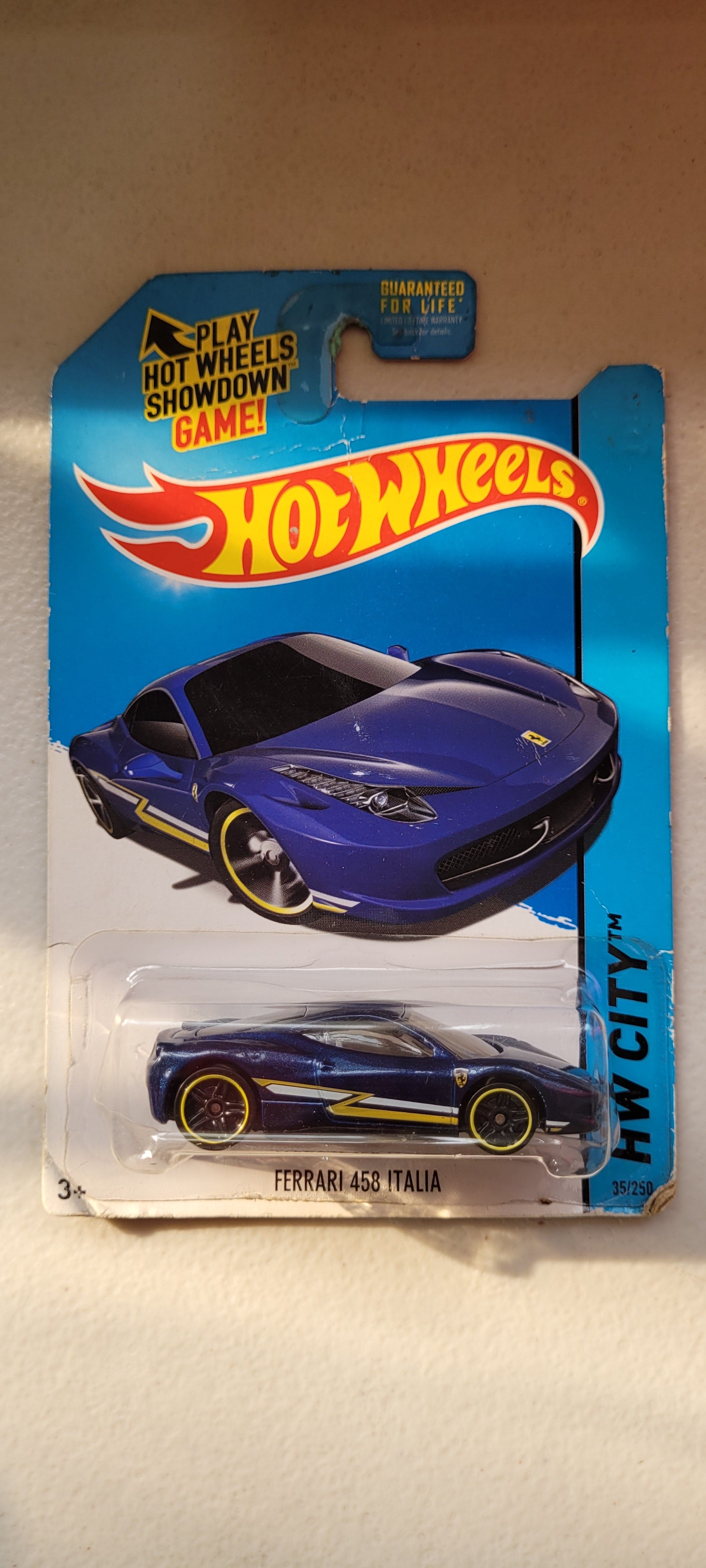 Hot Wheels 1:64 Ferrari 458 Italia