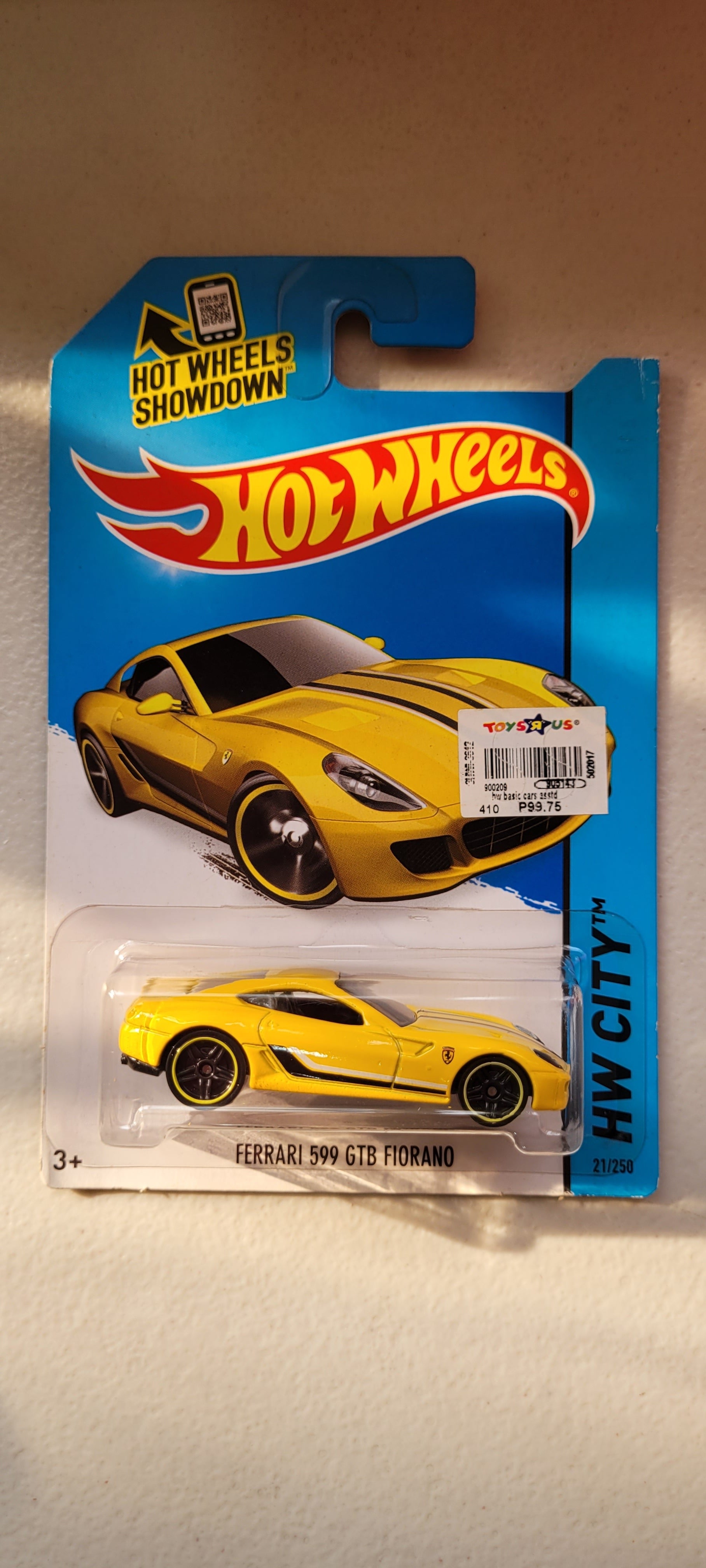 Hot Wheels 1:64 Ferrari 599 GTB Fiorano