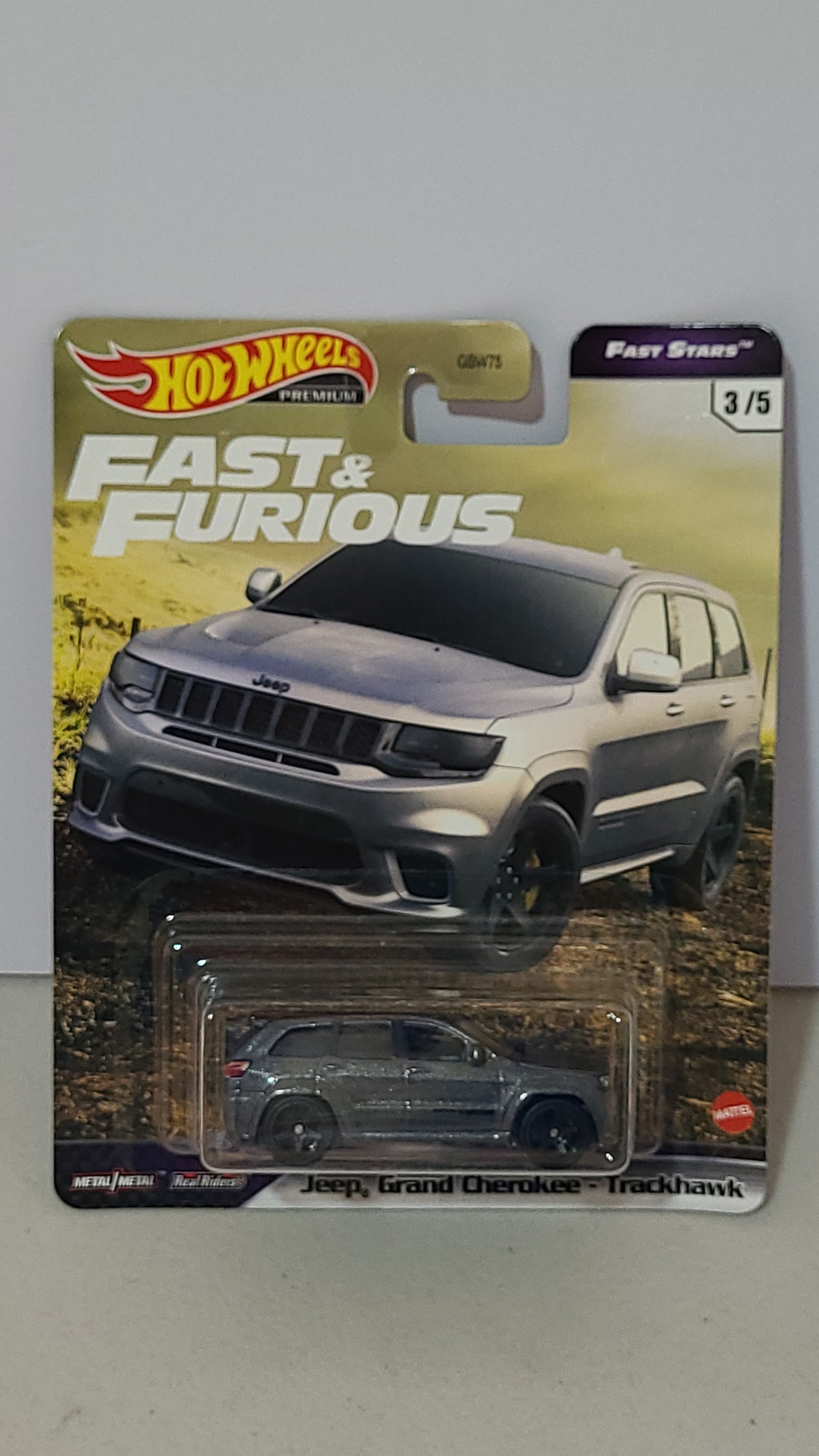 Hot Wheels 1:64 Jeep Grand Cherokee Trackhawk