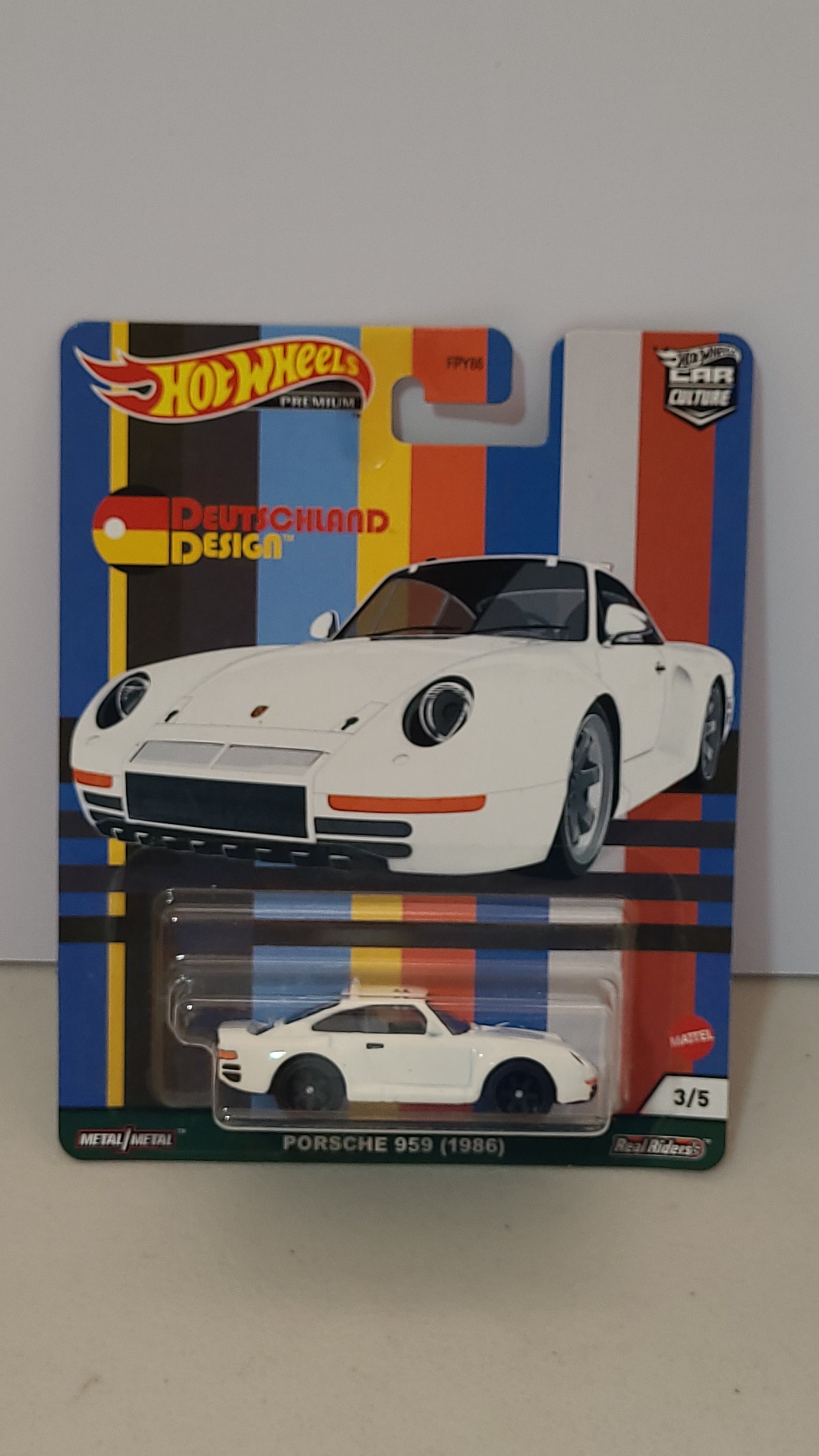 Hot Wheels 1:64 1986 Porsche 959