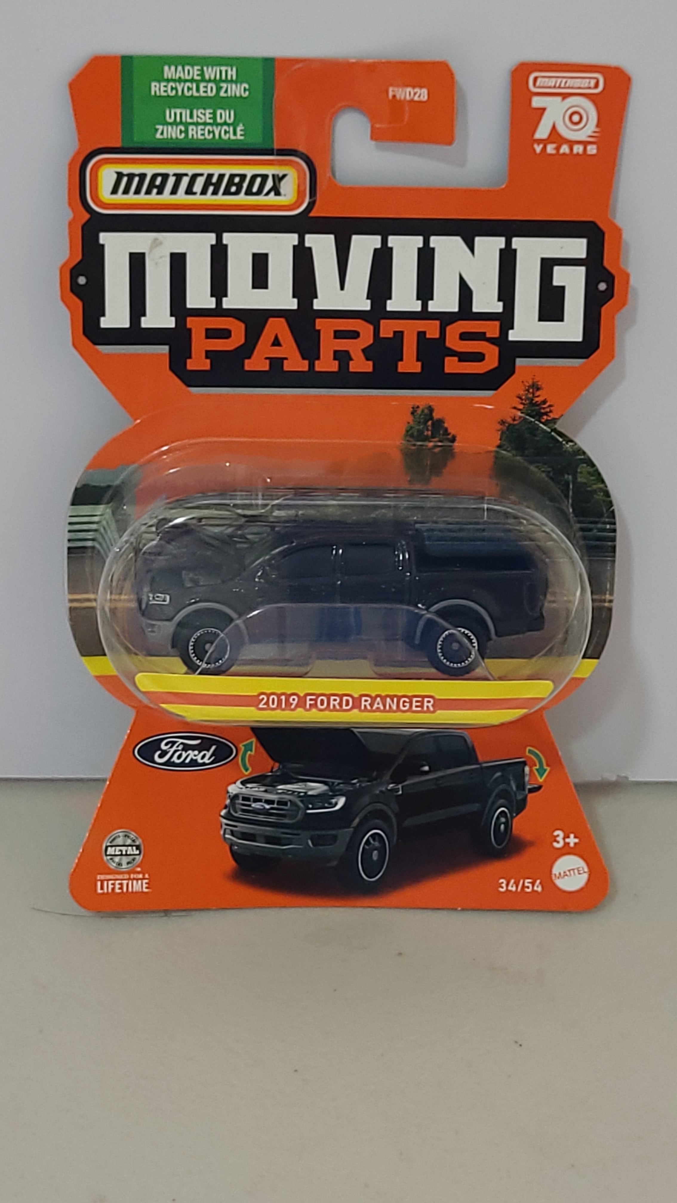 Matchbox 1:64 2019 Ford Ranger