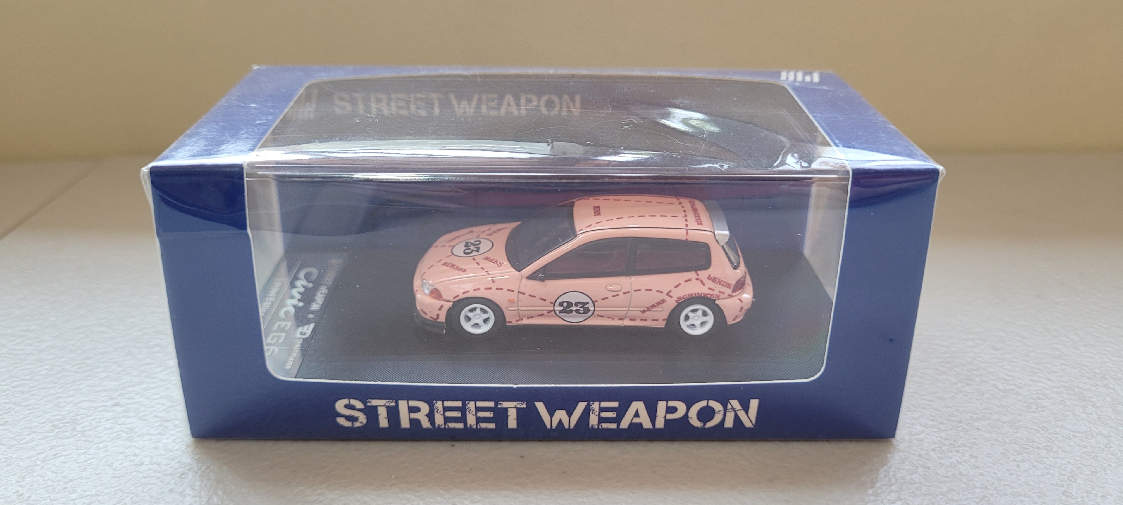 Street Weapon x Ghost Player 1:64 Honda Civic (EG6)