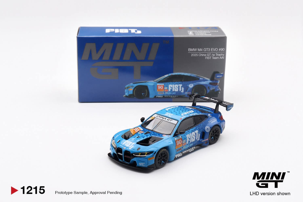 [PRE ORDER] BMW M4 GT3 EVO #90 FIST Team AAI 2025 China GT LHD/ China Packaging China Exclusive MGT01215-CH Diecast Scale Model