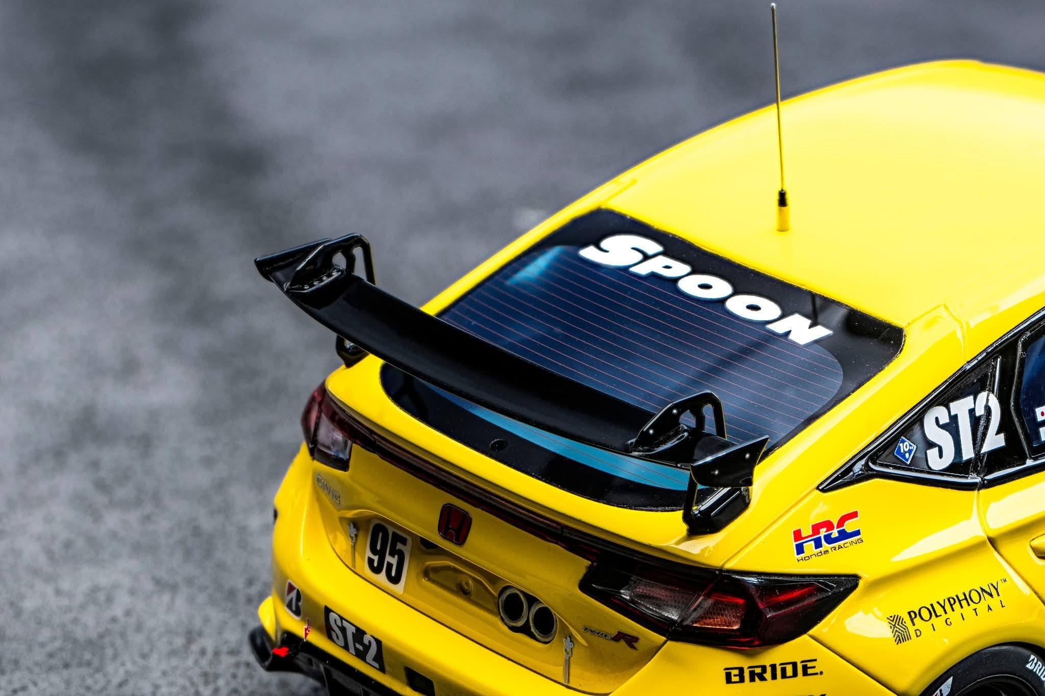 [PRE ORDER] Kyosho 1/18 Honda Civic Type R FL5 SPOON #95 118SPOON#95 Diecast Scale Model