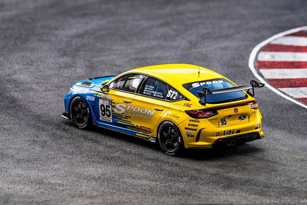 [PRE ORDER] Kyosho 1/18 Honda Civic Type R FL5 SPOON #95 118SPOON#95 Diecast Scale Model