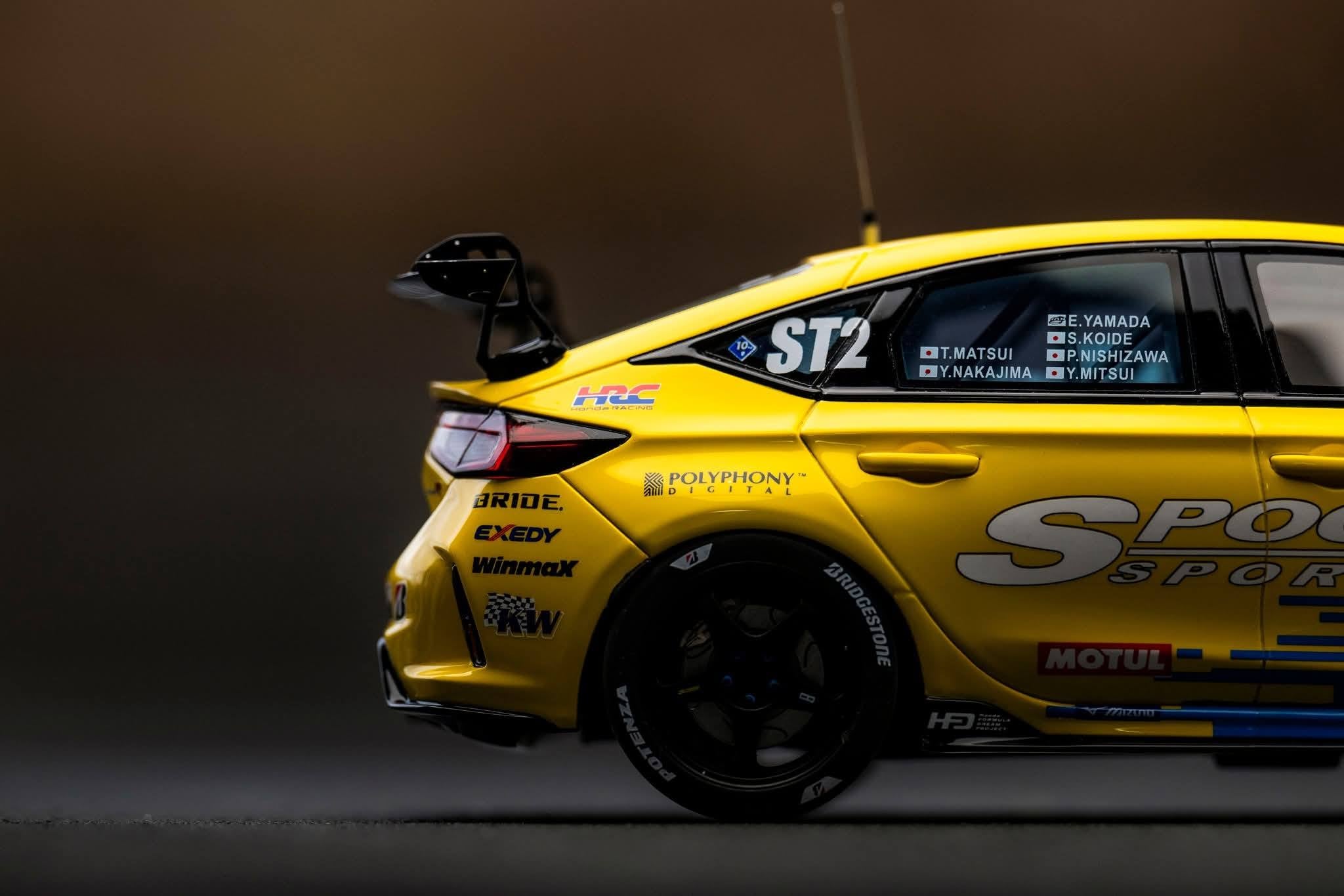 [PRE ORDER] Kyosho 1/18 Honda Civic Type R FL5 SPOON #95 118SPOON#95 Diecast Scale Model