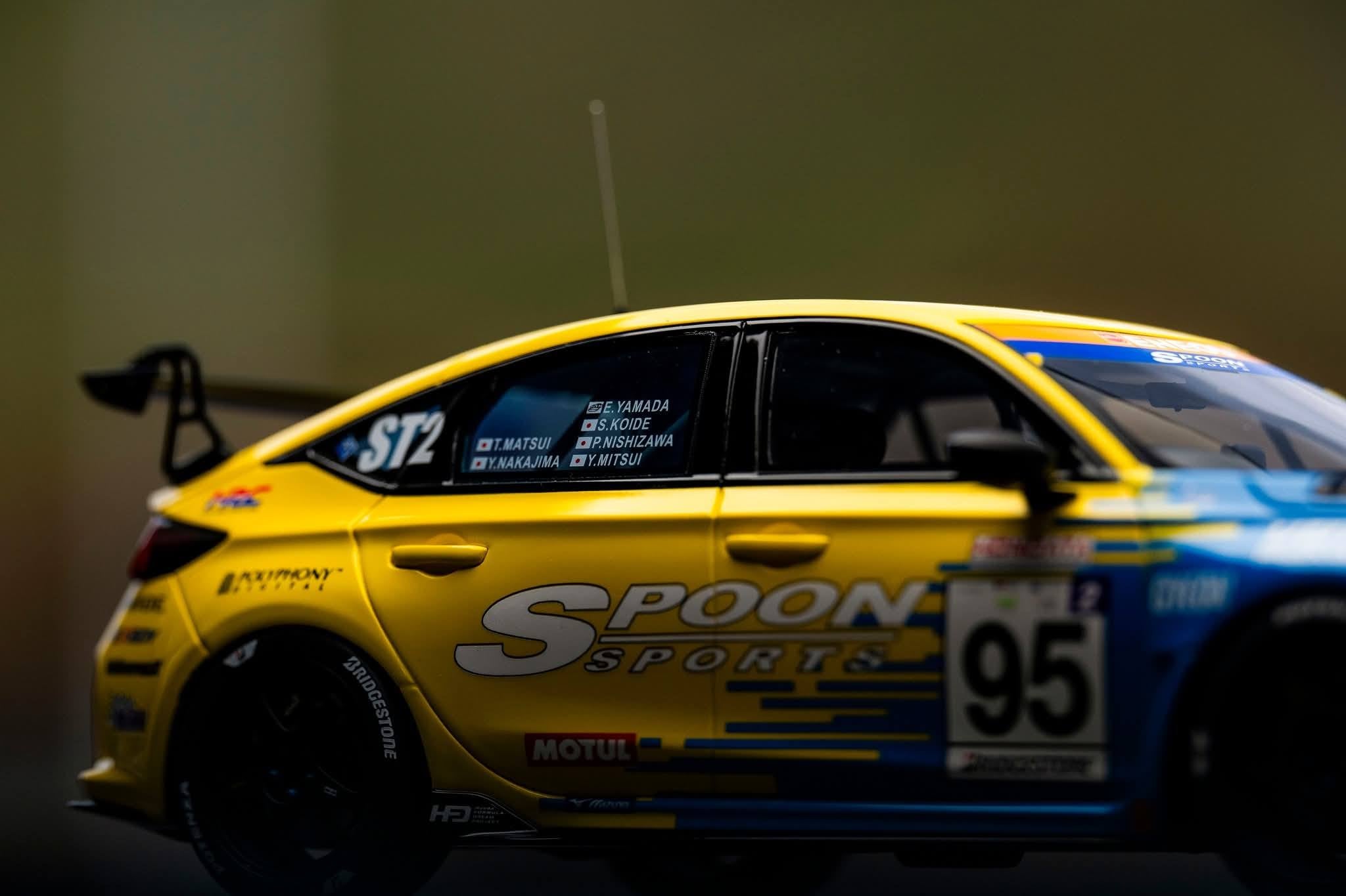 [PRE ORDER] Kyosho 1/18 Honda Civic Type R FL5 SPOON #95 118SPOON#95 Diecast Scale Model