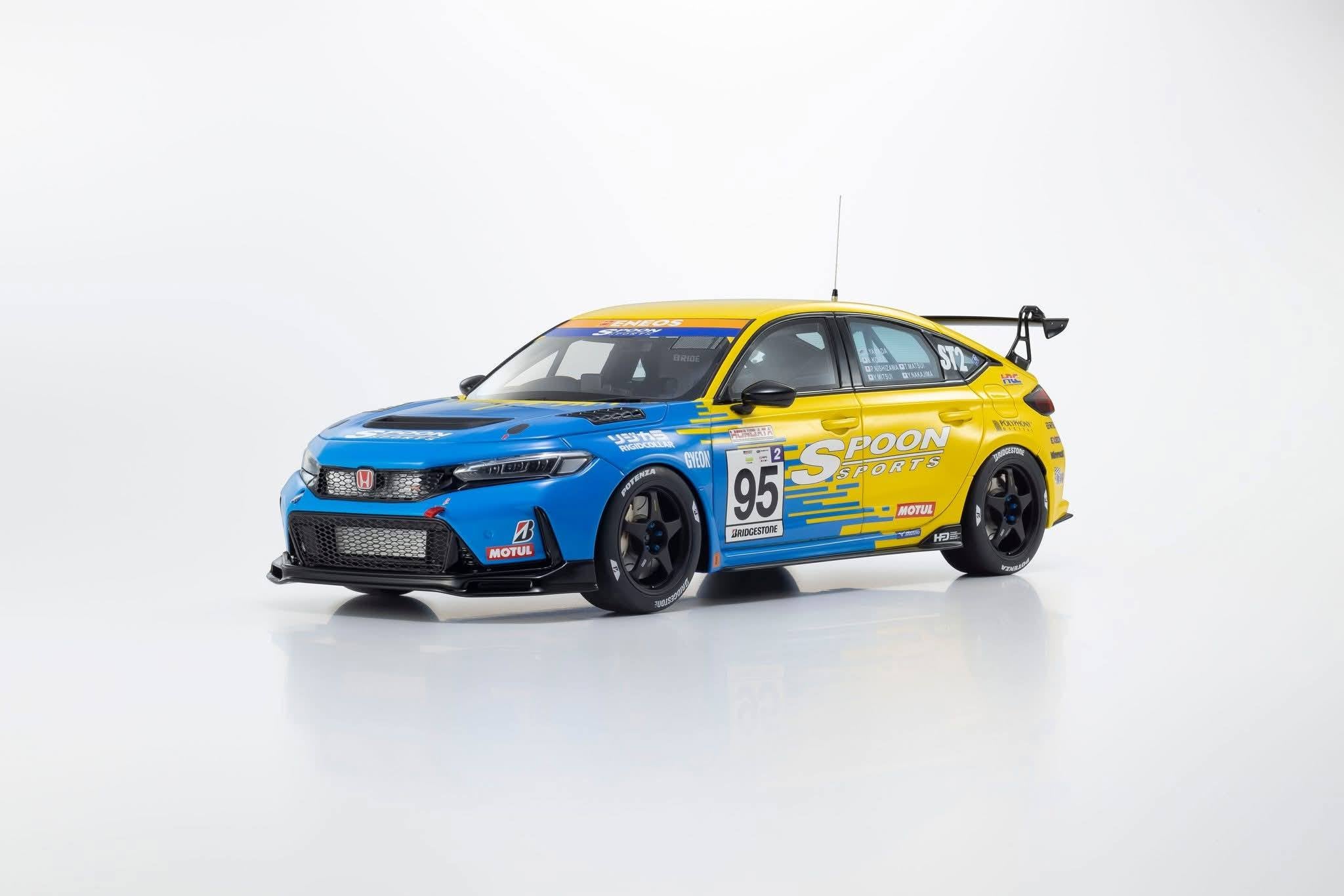 [PRE ORDER] Kyosho 1/18 Honda Civic Type R FL5 SPOON #95 118SPOON#95 Diecast Scale Model