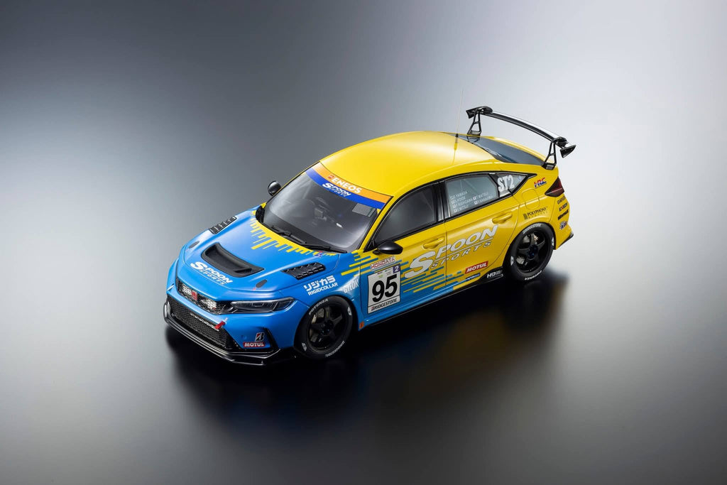 [PRE ORDER] Kyosho 1/18 Honda Civic Type R FL5 SPOON #95 118SPOON#95 Diecast Scale Model