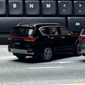 GCD 1:64 2021 Lexus LX 600 Black GCD-LX6-243