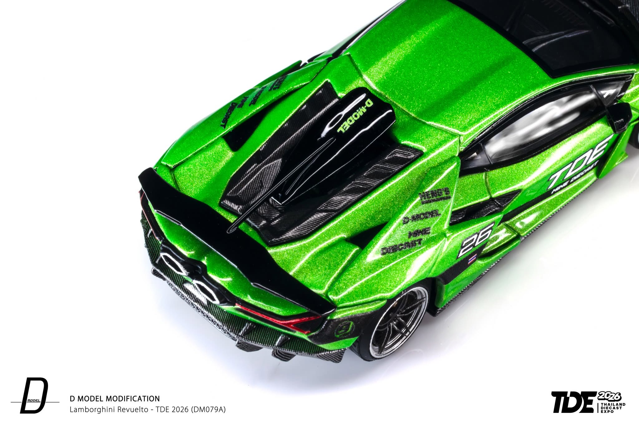 D-Model 1/64 Lamborghini Revuelto TDE 2026 DM079A Diecast Scale Model