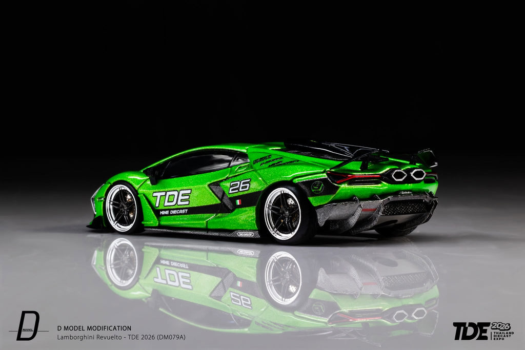 D-Model 1/64 Lamborghini Revuelto TDE 2026 DM079A Diecast Scale Model