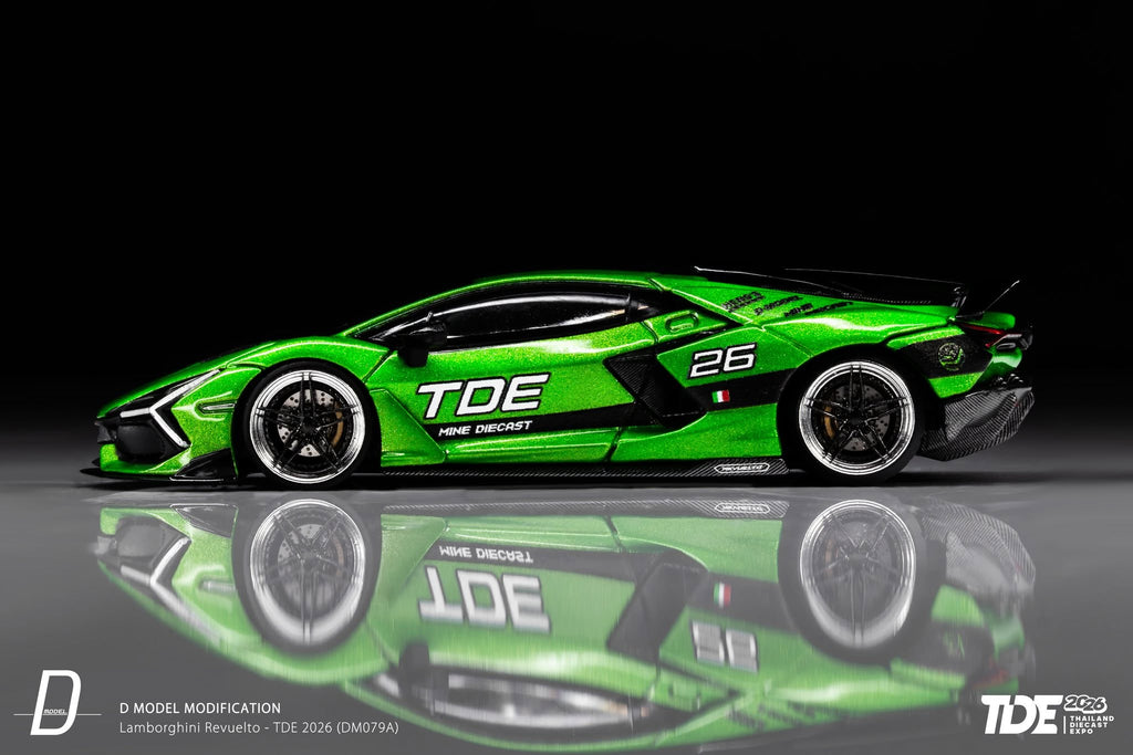 D-Model 1/64 Lamborghini Revuelto TDE 2026 DM079A Diecast Scale Model