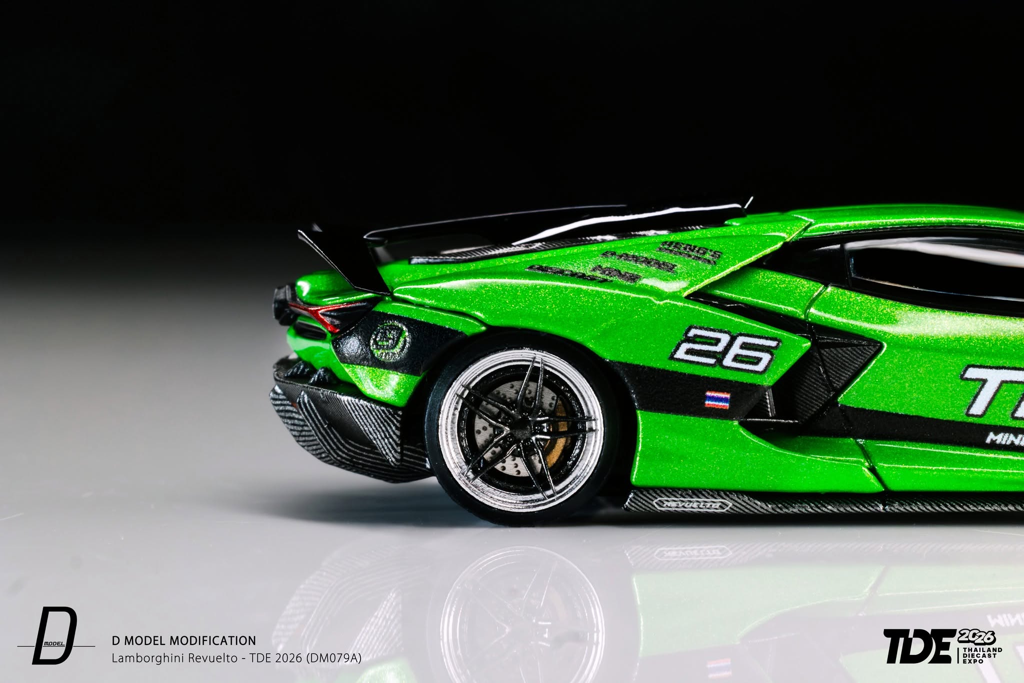 D-Model 1/64 Lamborghini Revuelto TDE 2026 DM079A Diecast Scale Model