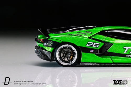 D-Model 1/64 Lamborghini Revuelto TDE 2026 DM079A Diecast Scale Model