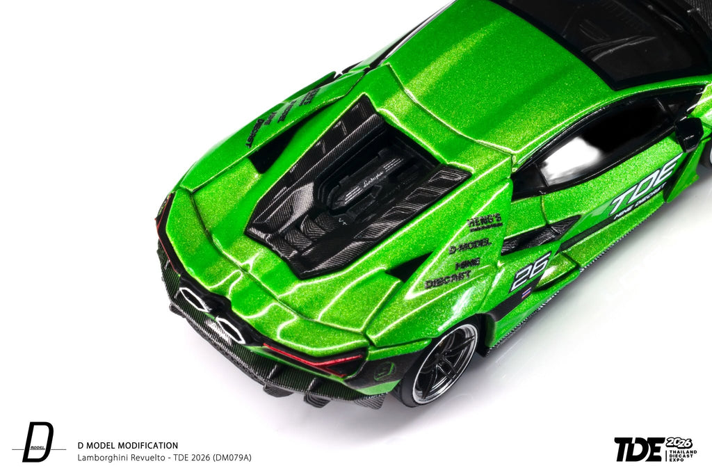 D-Model 1/64 Lamborghini Revuelto TDE 2026 DM079A Diecast Scale Model