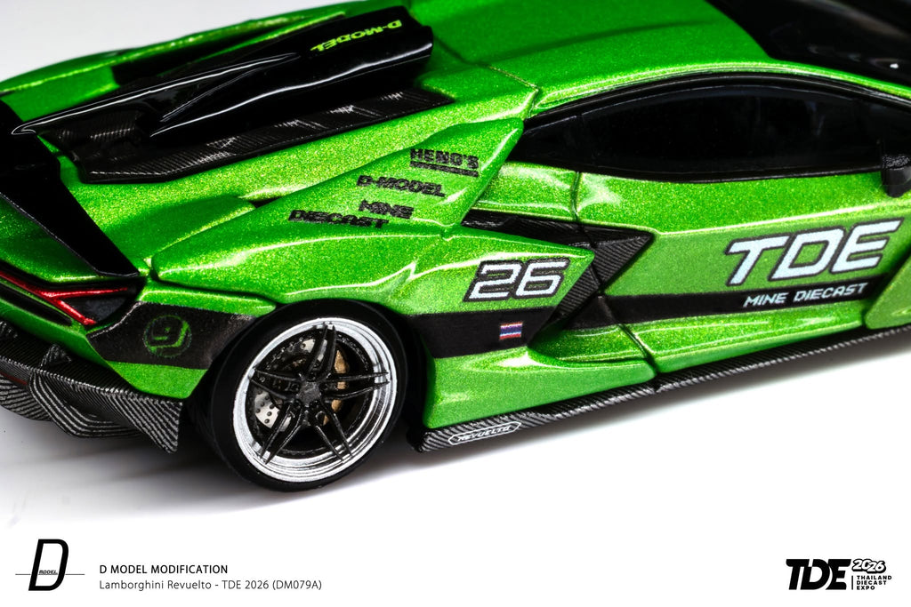 D-Model 1/64 Lamborghini Revuelto TDE 2026 DM079A Diecast Scale Model
