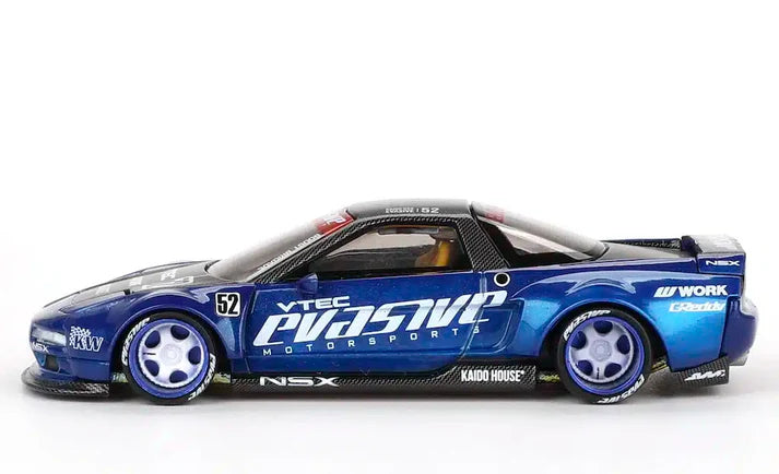 Kaido House x Mini GT 1/64 Honda NSX Evasive V2 KHMG137 Diecast Scale Model