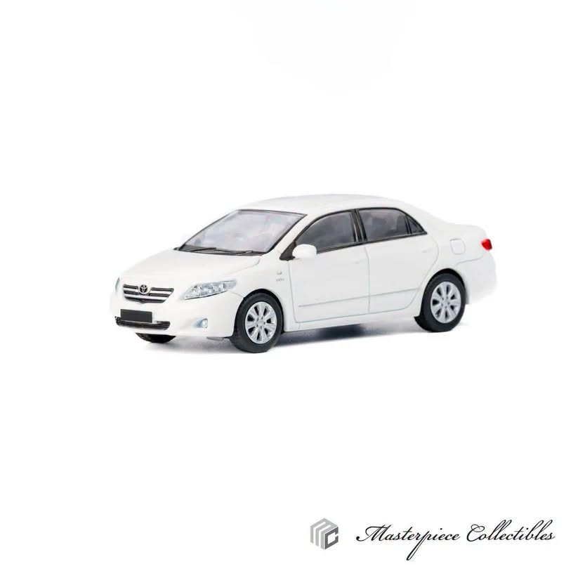 Masterpiece Collectibles 1/64 Toyota Corolla 10th Gen (AE150) White MC64-AE150-WH Diecast Scale Model