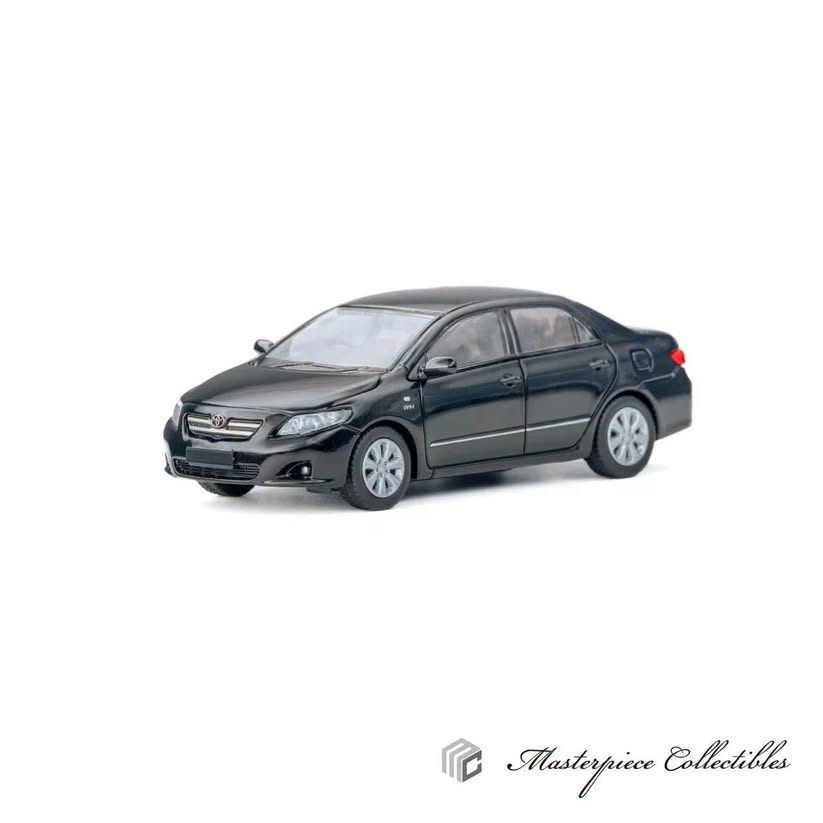 Masterpiece Collectibles 1/64 Toyota Corolla 10th Gen (AE150) Black MC64-AE150-BK Diecast Scale Model