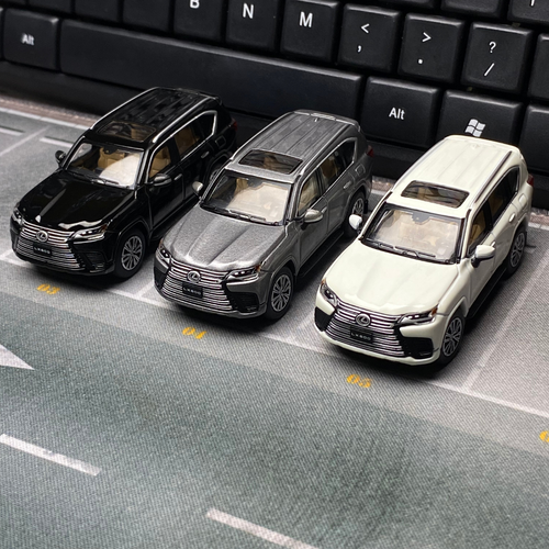 GCD 1:64 2021 Lexus LX 600 Black GCD-LX6-243