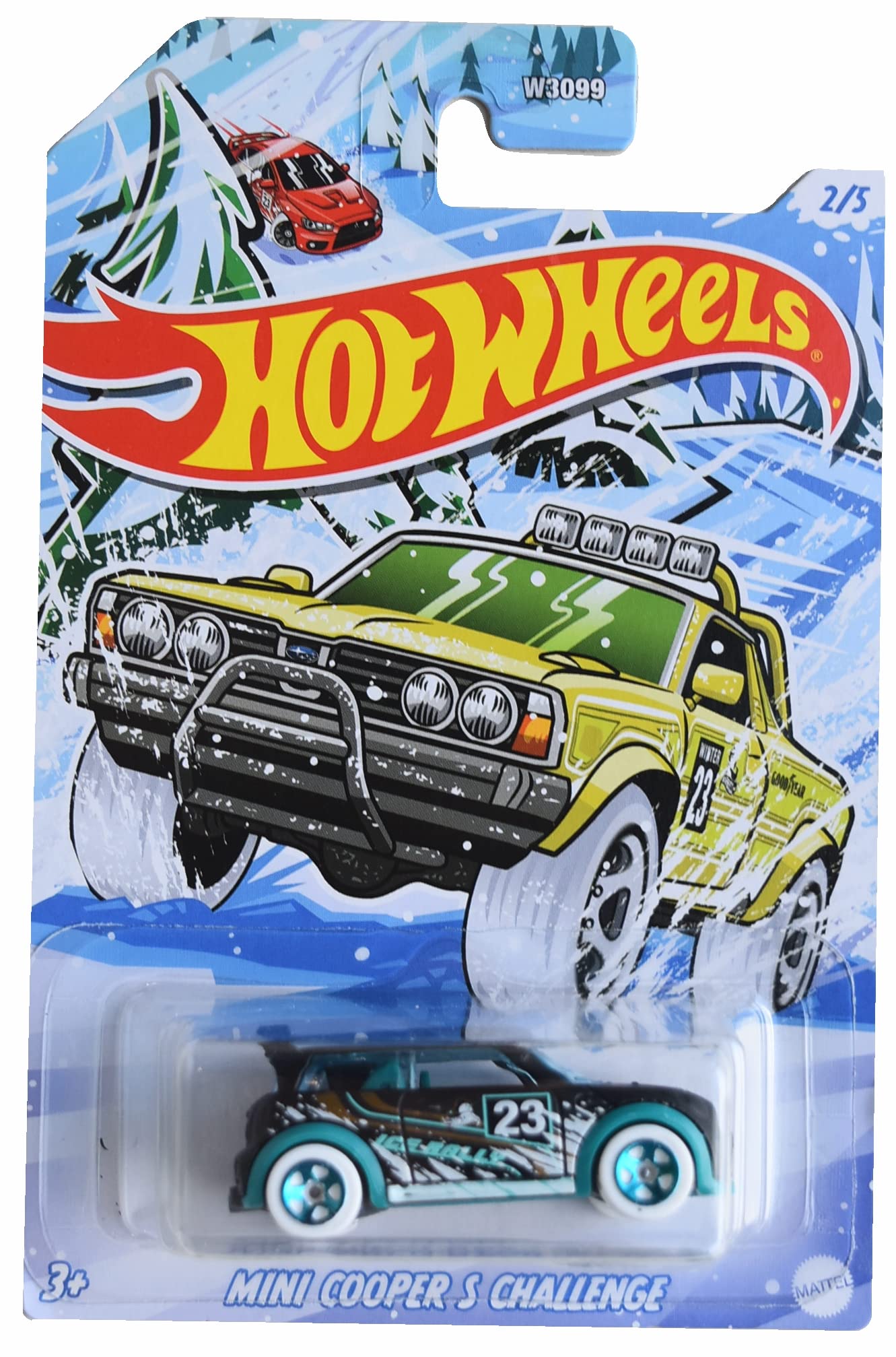 Hot Wheels Mini Cooper S Challenge Green BNYHW07142501