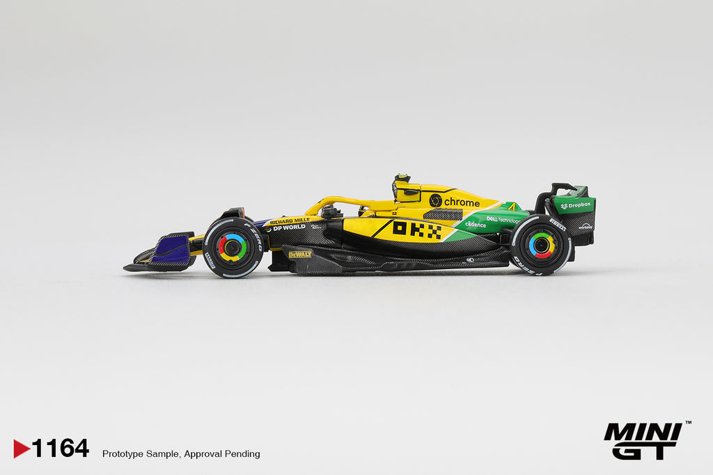 Mini GT 1/64 McLaren MCL38 #4 Lando Norris 2024 F1 Monaco GP MGT01164-L Diecast Scale Model