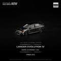 [PRE ORDER] Pop Race 1/64 Lancer Evolution IV Dark Chrome PRDC013 Diecast Scale Model