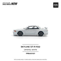 Pop Race 1/64 GTR R32 Crystal White PR640157 Diecast Scale Model